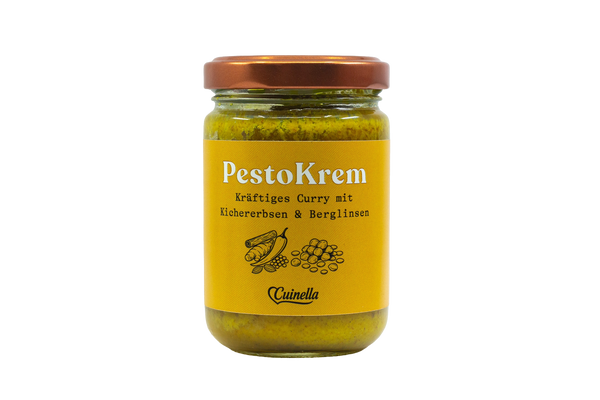 PestoKrem - Kräftiges Curry mit Kichererbsen & Berglinsen